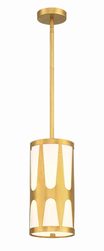 Royston 1 Light Antique Gold Mini Pendant