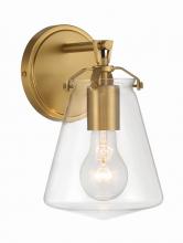 Crystorama VSS-7001-LG - Voss 1 Light Luxe Gold Sconce