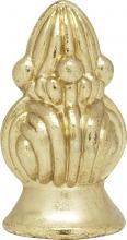  90/1723 - Bud Finial; 1-3/8" Height; 1/8 IP; Polished Brass Finish