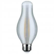 Satco Products Inc. S11314 - 7 Watt H19 LED; 5000K CCT; Medium Base; Satin Spun Finish; 120 Volt