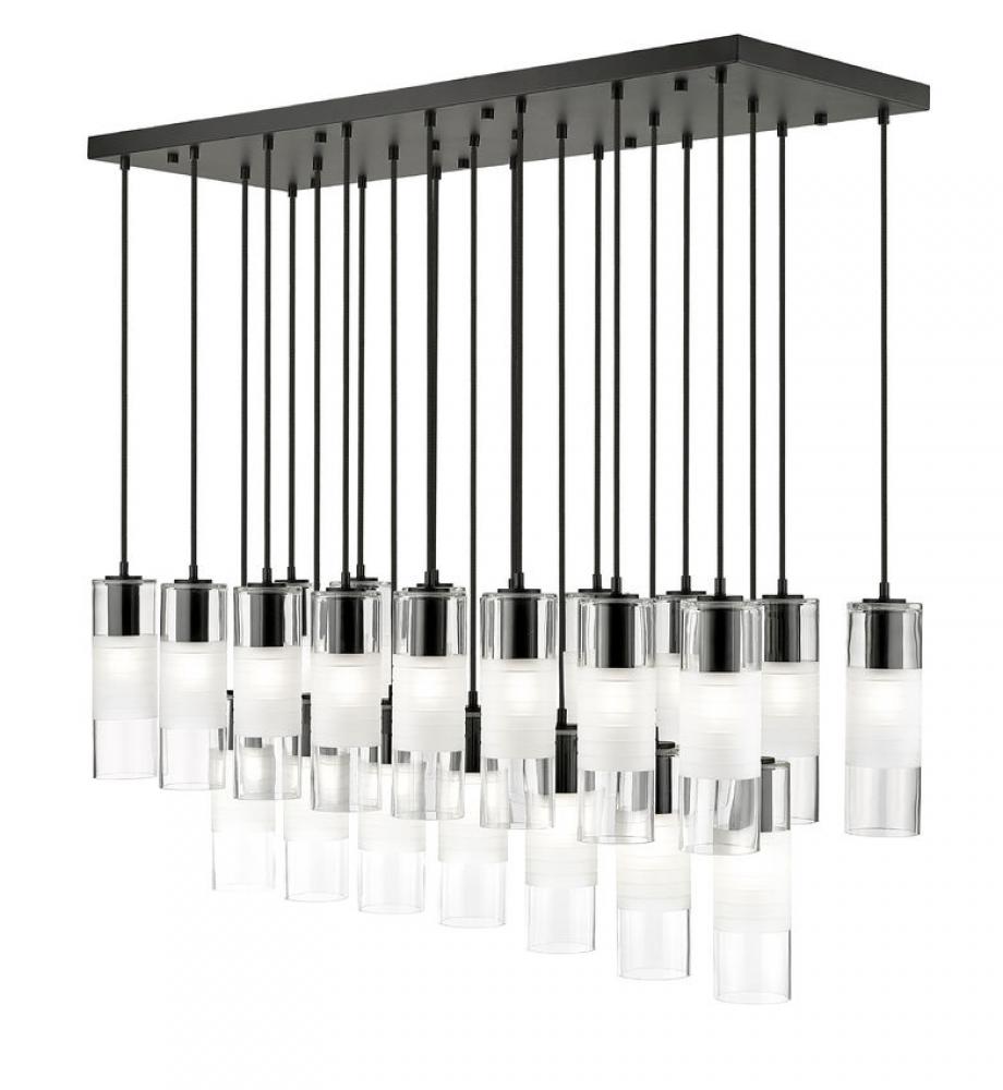 23 Light Linear Chandelier