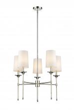 Z-Lite 3033-5PN - 5 Light Chandelier