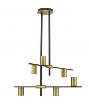 Z-Lite 814-6MB-OBR - 6 Light Chandelier