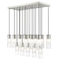 Z-Lite 824P-17L-BN - 17 Light Linear Chandelier