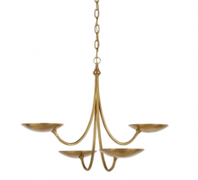 Visual Comfort & Co. Signature Collection TOB 5780HAB - Keira Medium Chandelier