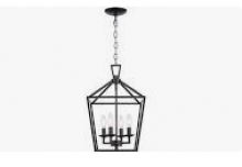 Trans Globe 10264 BK - Lacey 12" Pendant