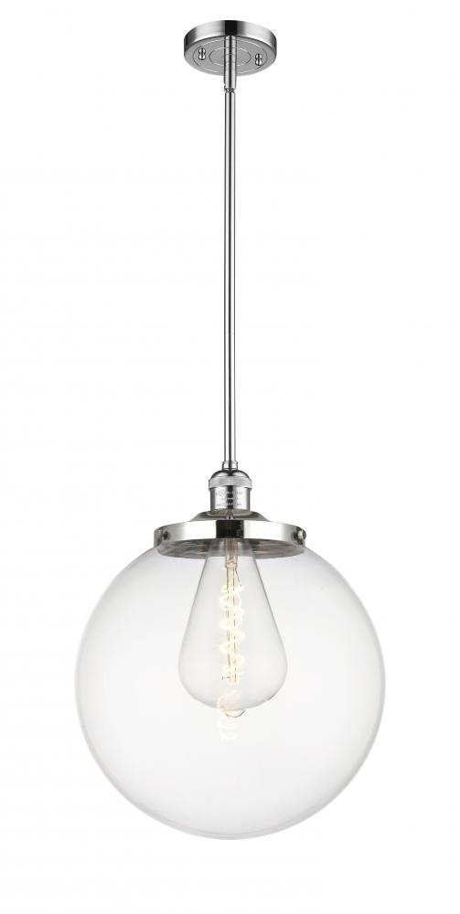 Beacon - 1 Light - 14 inch - Polished Chrome - Stem Hung - Pendant