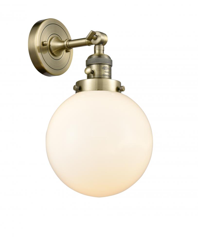 Beacon - 1 Light - 8 inch - Antique Brass - Sconce