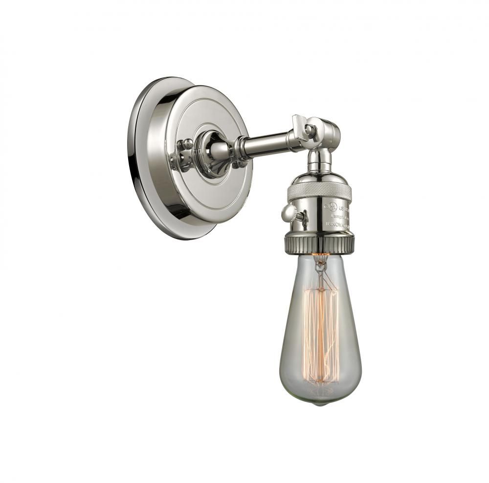 Bare Bulb Sconce With Switch