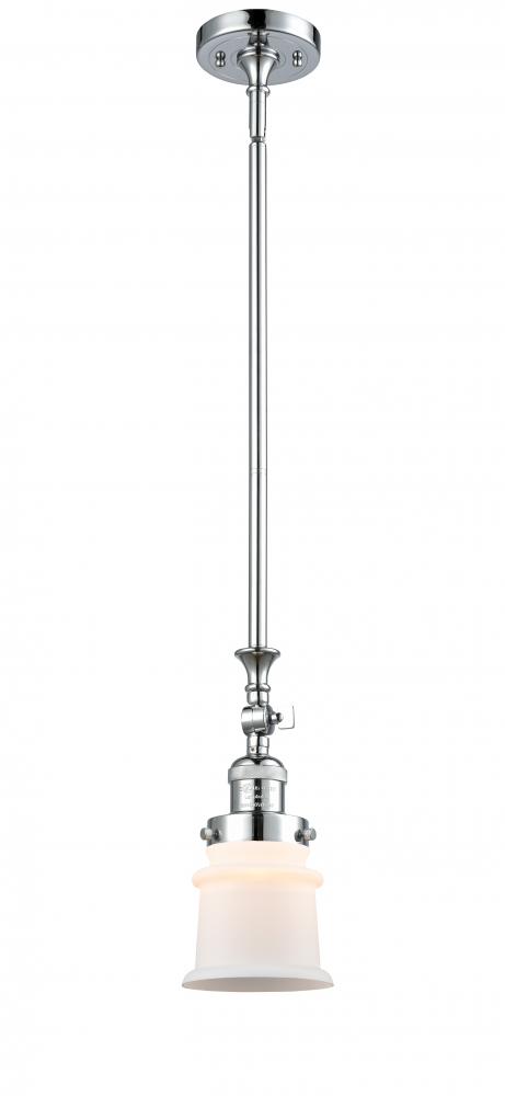 Canton - 1 Light - 5 inch - Polished Chrome - Stem Hung - Mini Pendant