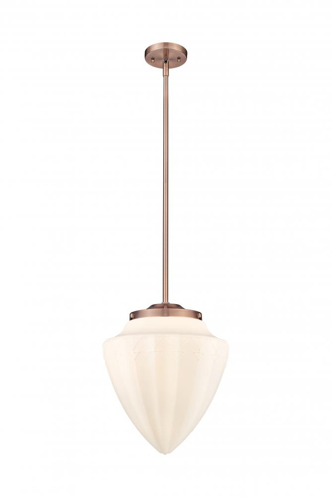 Beacon - 1 Light - 16 inch - Antique Copper - Cord hung - Pendant