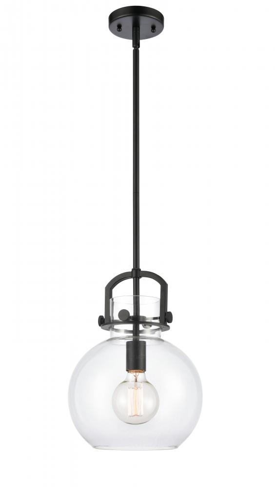 Newton Sphere - 1 Light - 10 inch - Matte Black - Mini Pendant