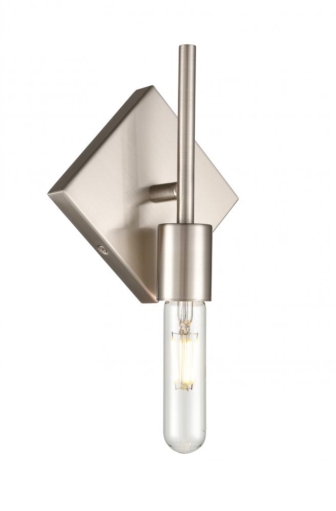 Mia - 1 Light - 6 inch - Satin Nickel - Sconce