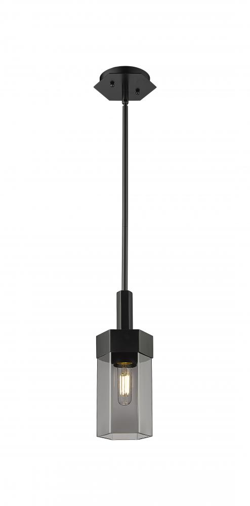 Claverack - 1 Light - 6 inch - Matte Black - Pendant