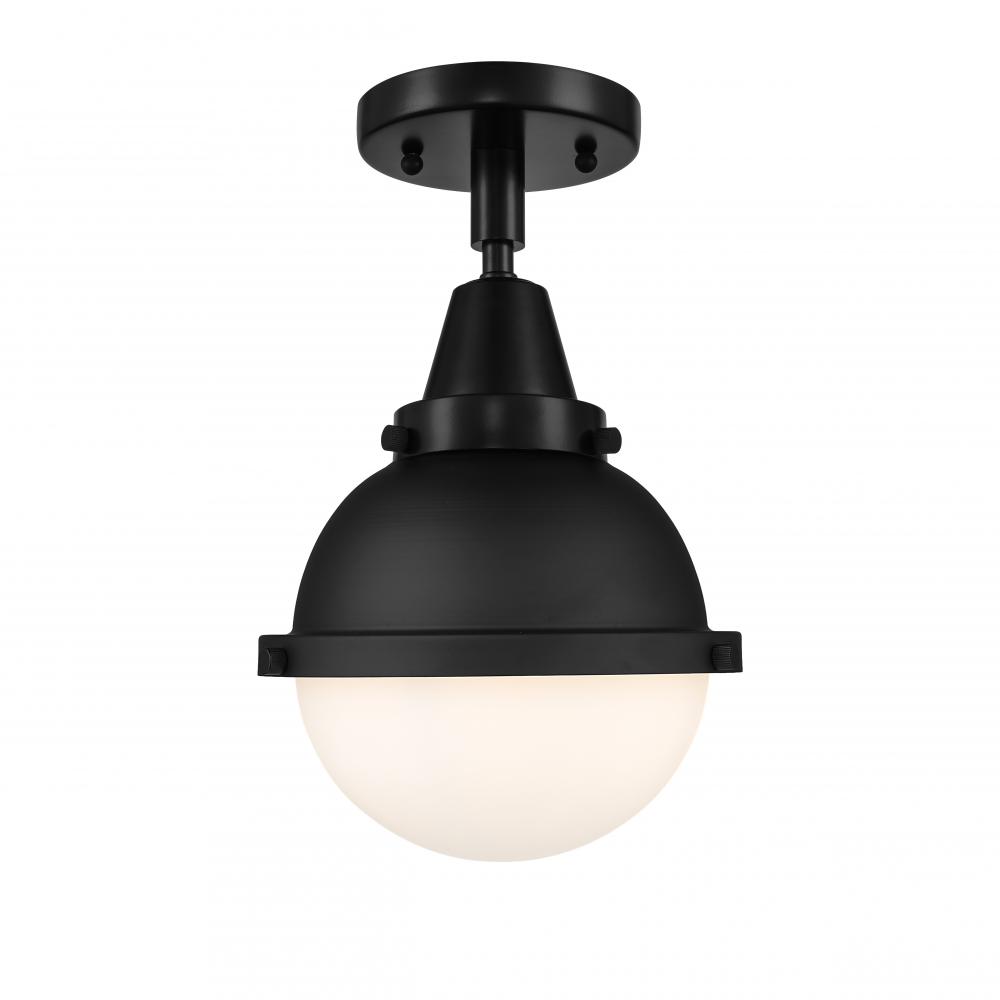 Hampden - 1 Light - 7 inch - Matte Black - Flush Mount