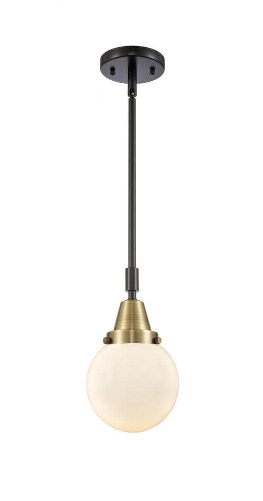 Beacon - 1 Light - 6 inch - Black Antique Brass - Mini Pendant