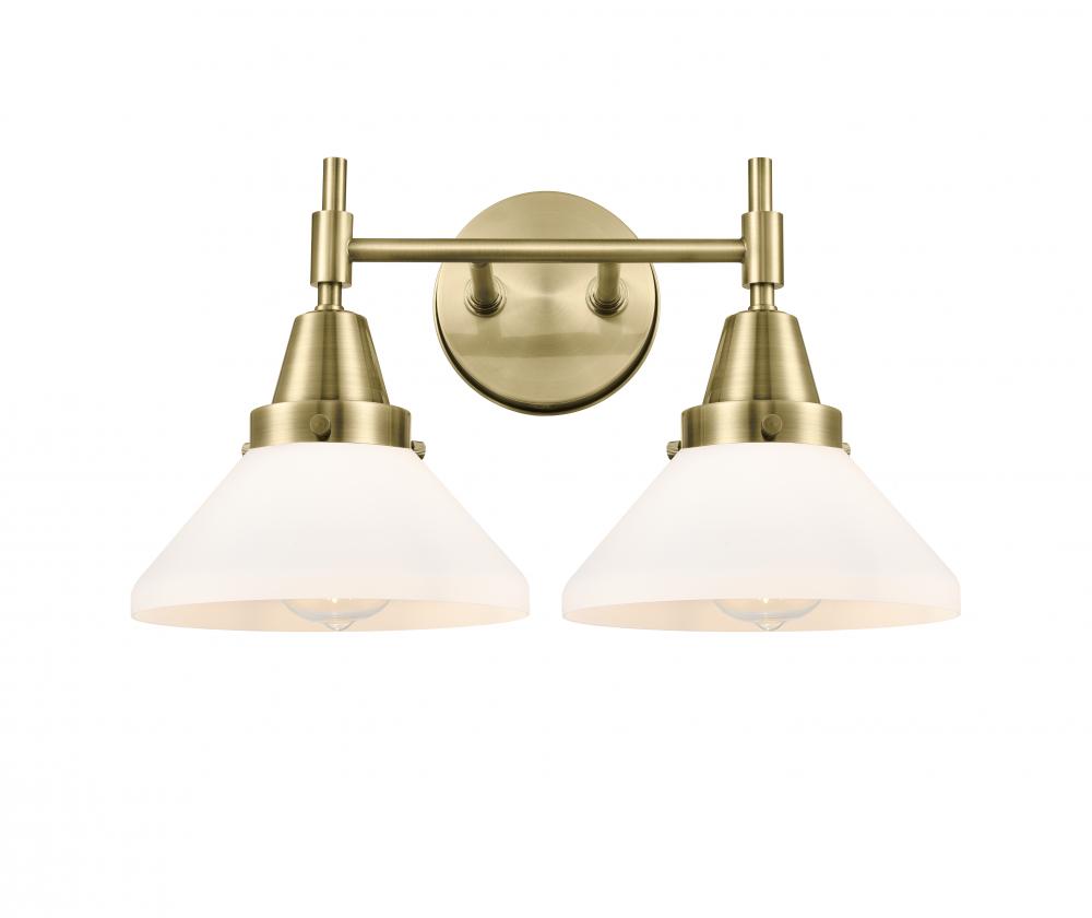 Caden - 2 Light - 17 inch - Antique Brass - Bath Vanity Light