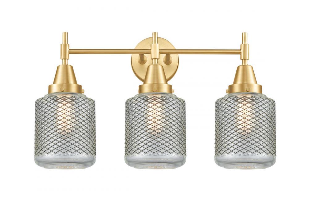 Stanton - 3 Light - 24 inch - Satin Gold - Bath Vanity Light