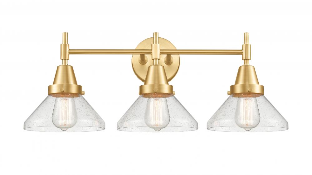 Caden - 3 Light - 26 inch - Satin Gold - Bath Vanity Light