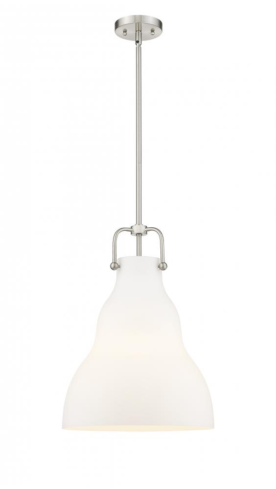 Haverhill - 1 Light - 14 inch - Brushed Satin Nickel - Stem hung - Pendant