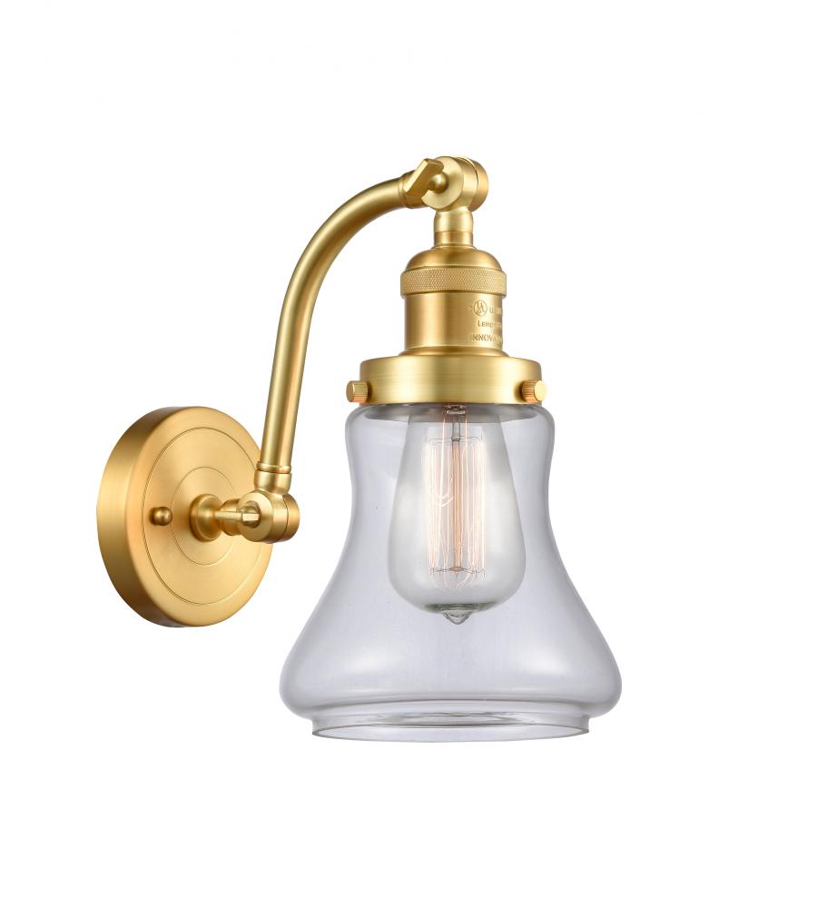 Bellmont - 1 Light - 7 inch - Satin Gold - Sconce