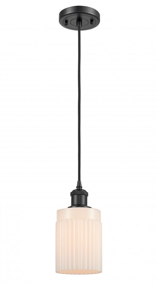 Hadley - 1 Light - 5 inch - Matte Black - Cord hung - Mini Pendant