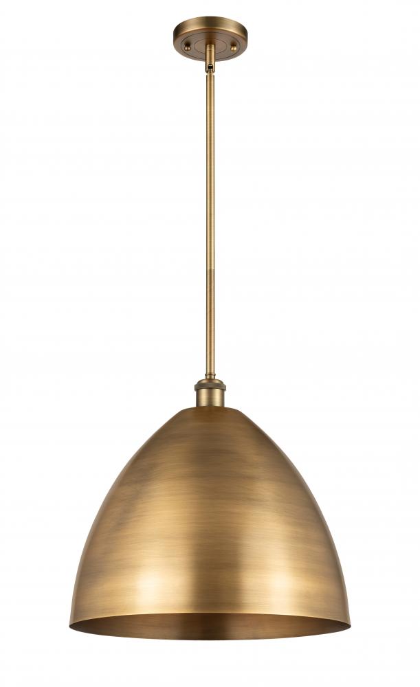 Bristol - 1 Light - 16 inch - Brushed Brass - Pendant