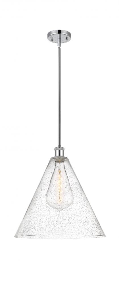 Berkshire - 1 Light - 16 inch - Polished Chrome - Pendant