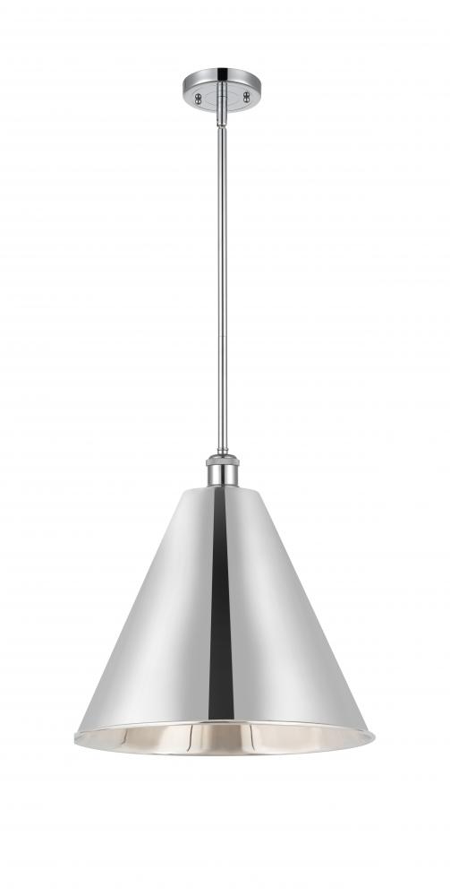 Berkshire - 1 Light - 16 inch - Polished Chrome - Pendant