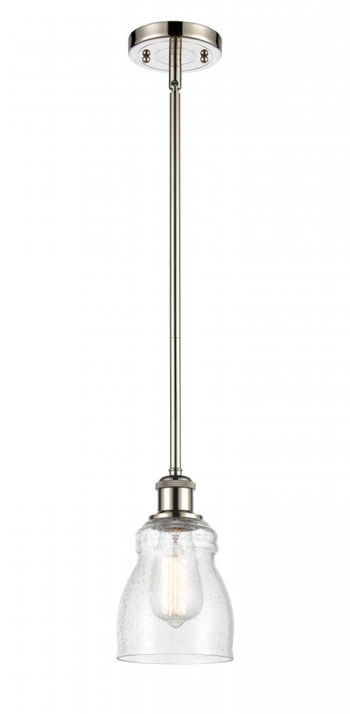 Ellery - 1 Light - 5 inch - Polished Nickel - Mini Pendant