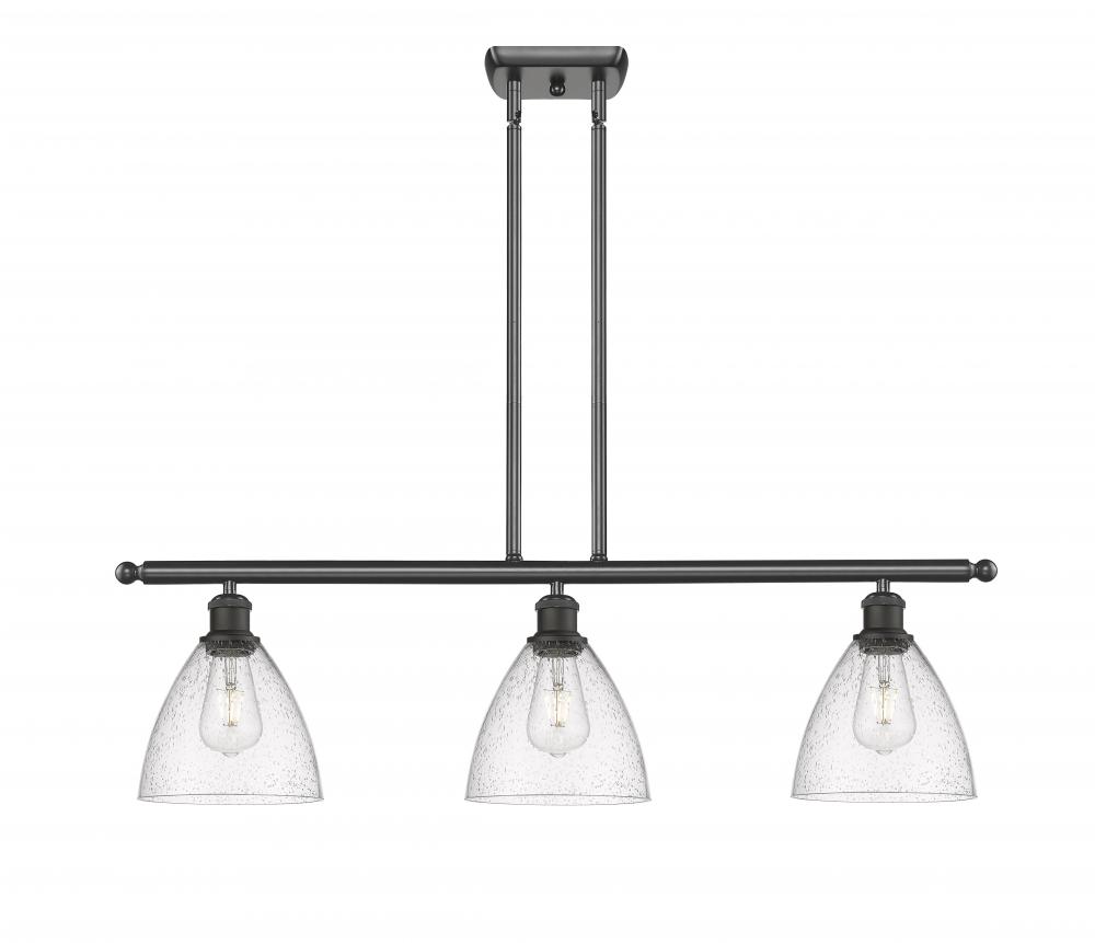 Bristol - 3 Light - 36 inch - Oil Rubbed Bronze - Cord hung - Island Light