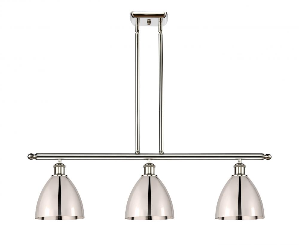 Bristol - 3 Light - 36 inch - Polished Nickel - Cord hung - Island Light