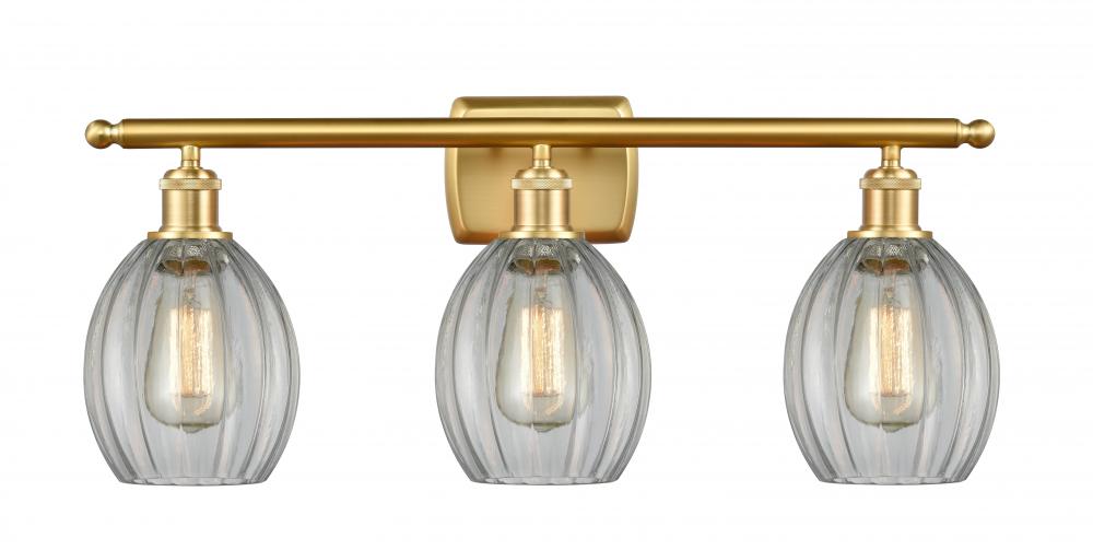 Eaton - 3 Light - 26 inch - Satin Gold - Bath Vanity Light