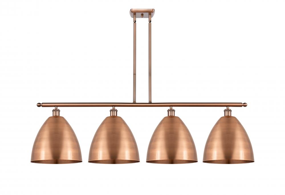 Bristol - 4 Light - 50 inch - Antique Copper - Cord hung - Island Light