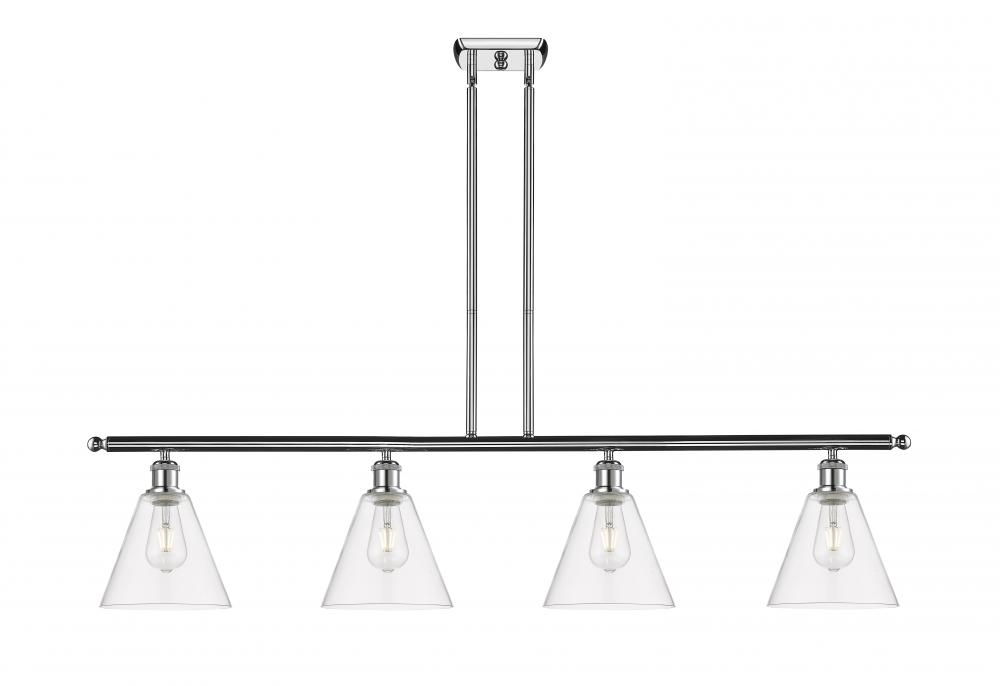 Berkshire - 4 Light - 48 inch - Polished Chrome - Cord hung - Island Light