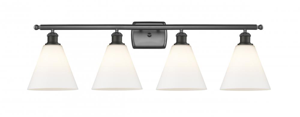 Berkshire - 4 Light - 38 inch - Oil Rubbed Bronze - Bath Vanity Light