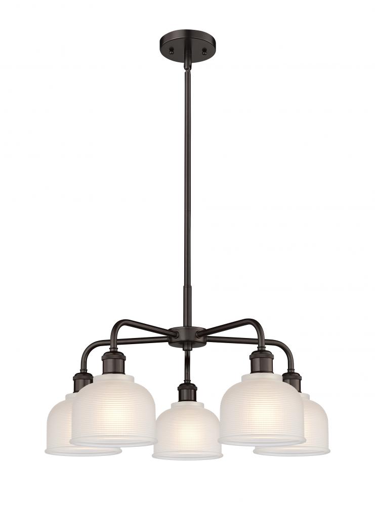 Dayton - 5 Light - 24 inch - Oil Rubbed Bronze - Chandelier