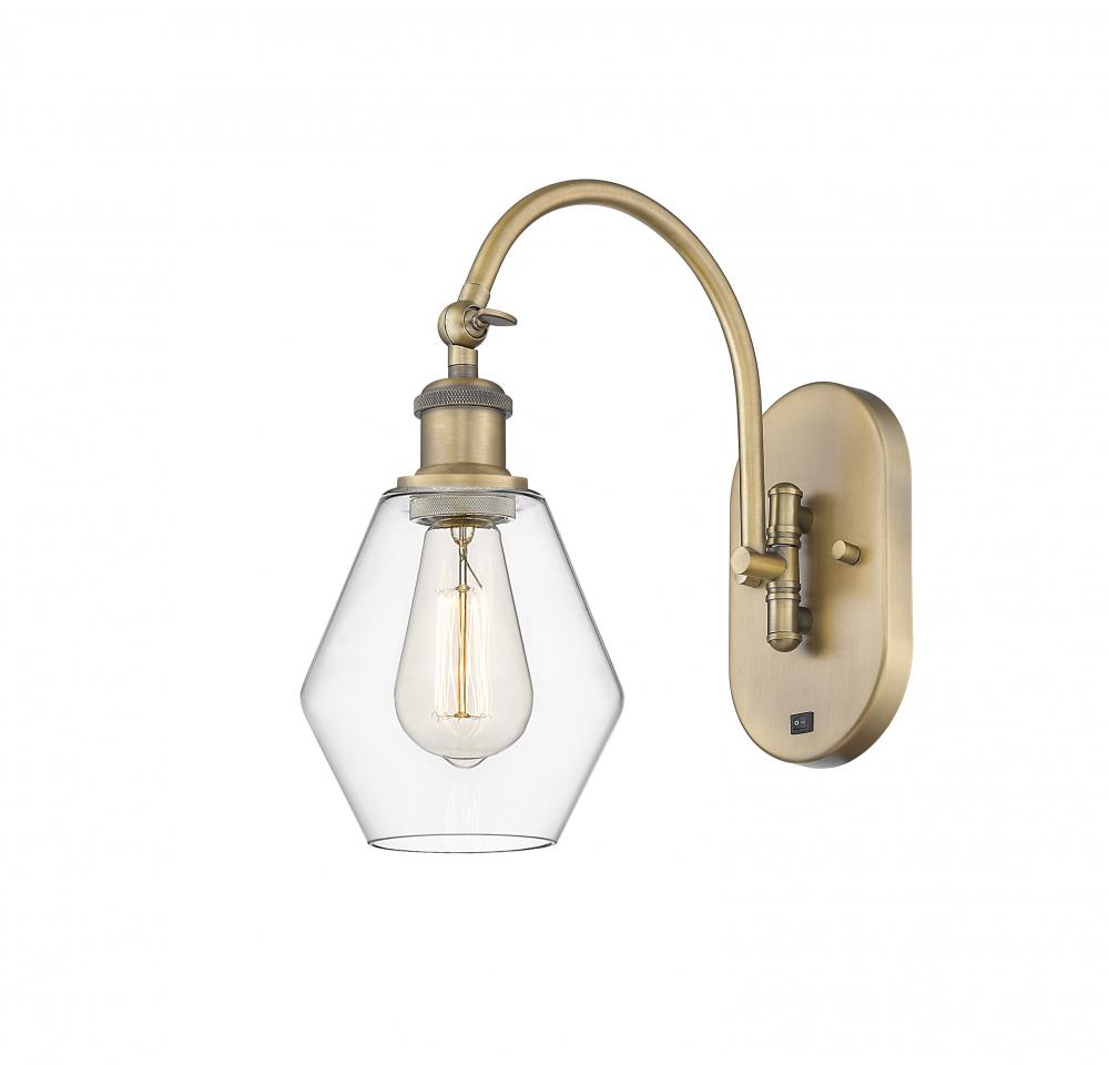 Cindyrella - 1 Light - 6 inch - Brushed Brass - Sconce