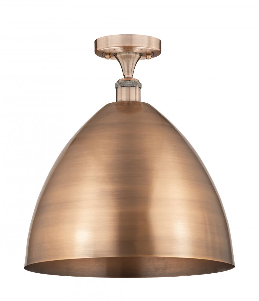 Bristol - 1 Light - 16 inch - Antique Copper - Semi-Flush Mount