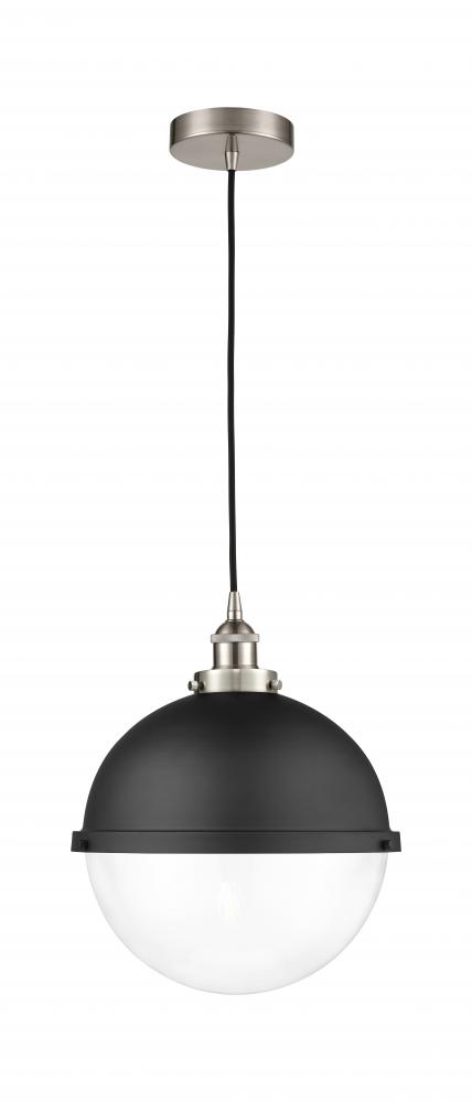 Edison - 1 Light - 13 inch - Satin Nickel - Mini Pendant