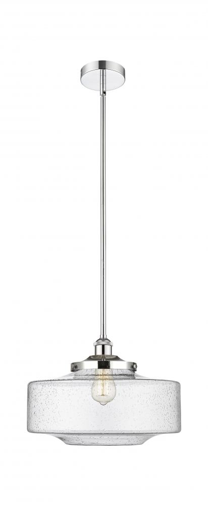 Bridgeton - 1 Light - 12 inch - Polished Chrome - Stem Hung - Mini Pendant