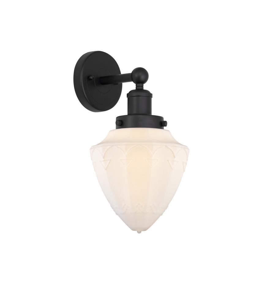 Bullet - 1 Light - 6 inch - Matte Black - Sconce