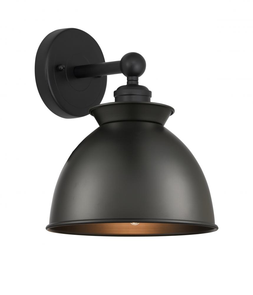 Adirondack - 1 Light - 8 inch - Matte Black - Sconce