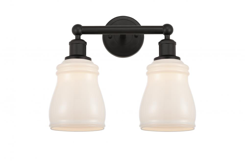 Ellery - 2 Light - 14 inch - Oil Rubbed Bronze - Bath Vanity Light