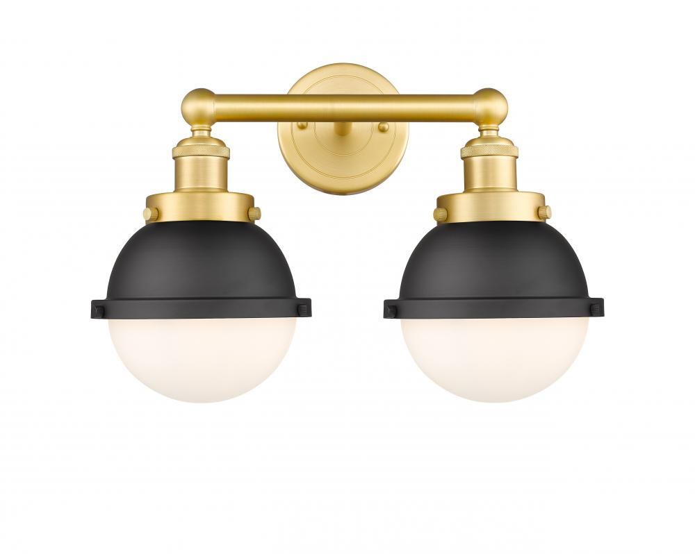 Edison - 2 Light - 16 inch - Satin Gold - Bath Vanity Light