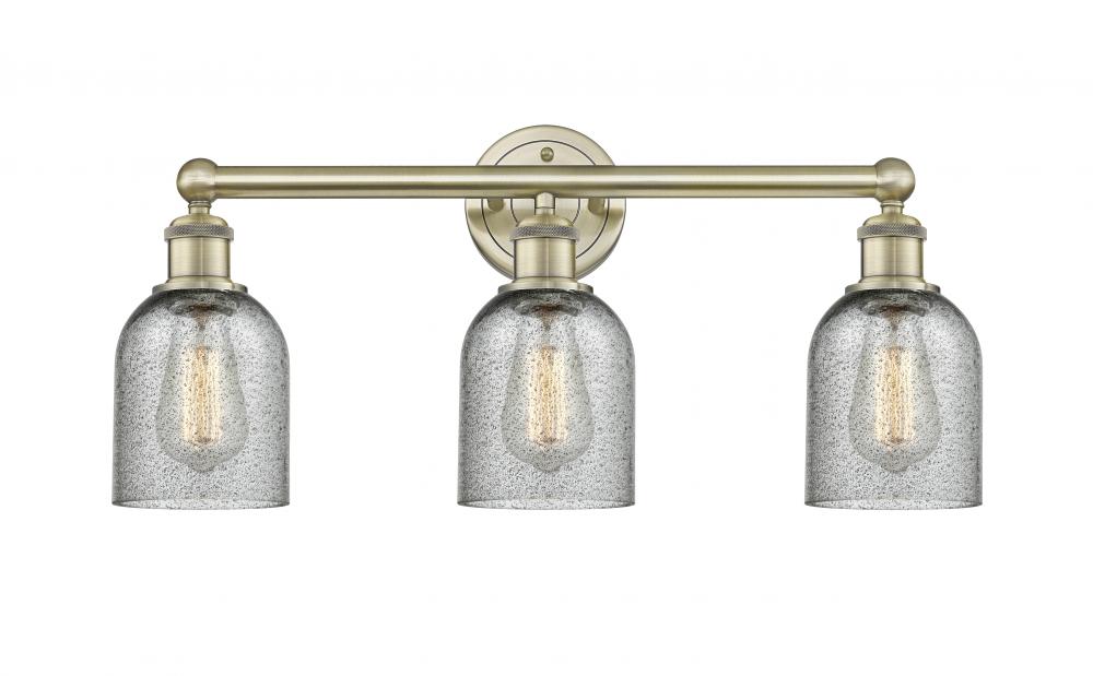 Caledonia - 3 Light - 23 inch - Antique Brass - Bath Vanity Light