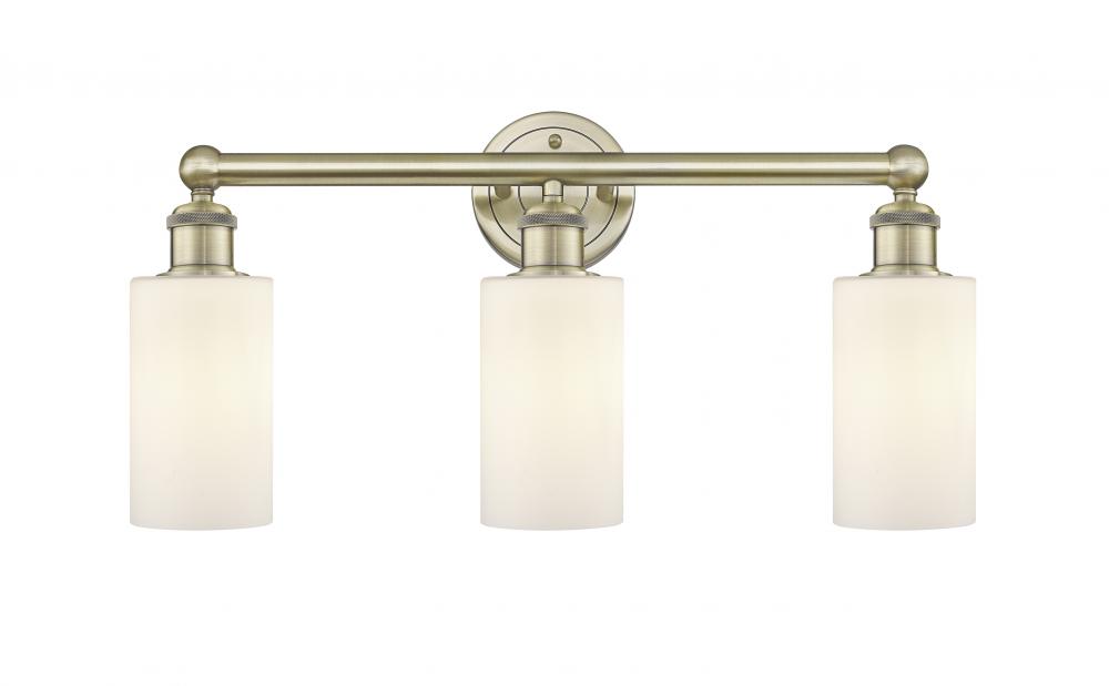 Clymer - 3 Light - 22 inch - Antique Brass - Bath Vanity Light