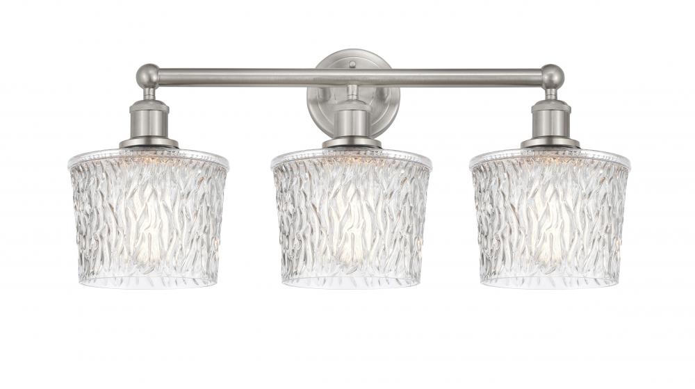 Niagara - 3 Light - 25 inch - Brushed Satin Nickel - Bath Vanity Light