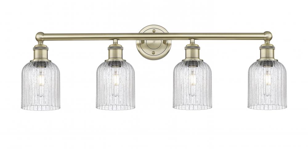 Bridal Veil - 4 Light - 32 inch - Antique Brass - Bath Vanity Light