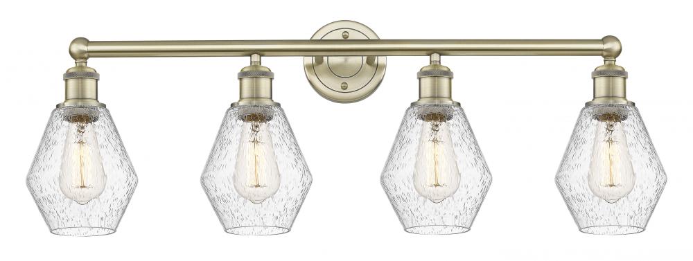 Cindyrella - 4 Light - 33 inch - Antique Brass - Bath Vanity Light